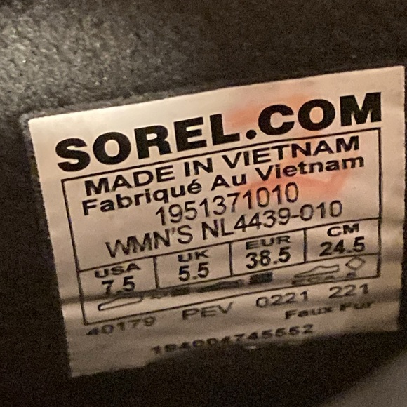 Sorel out and about puffy sneakers 7,5 - Picture 4 of 14